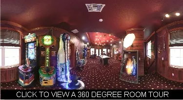 arcade at vacation retreat rental