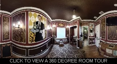 the clue bedroom