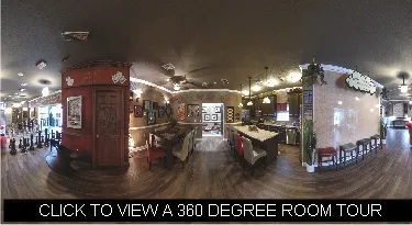 beautiful living room at vacation retreat rental