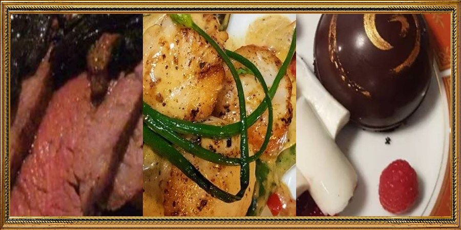 menu options for referred chefs and catering at luxury airbnb vacation home rentals